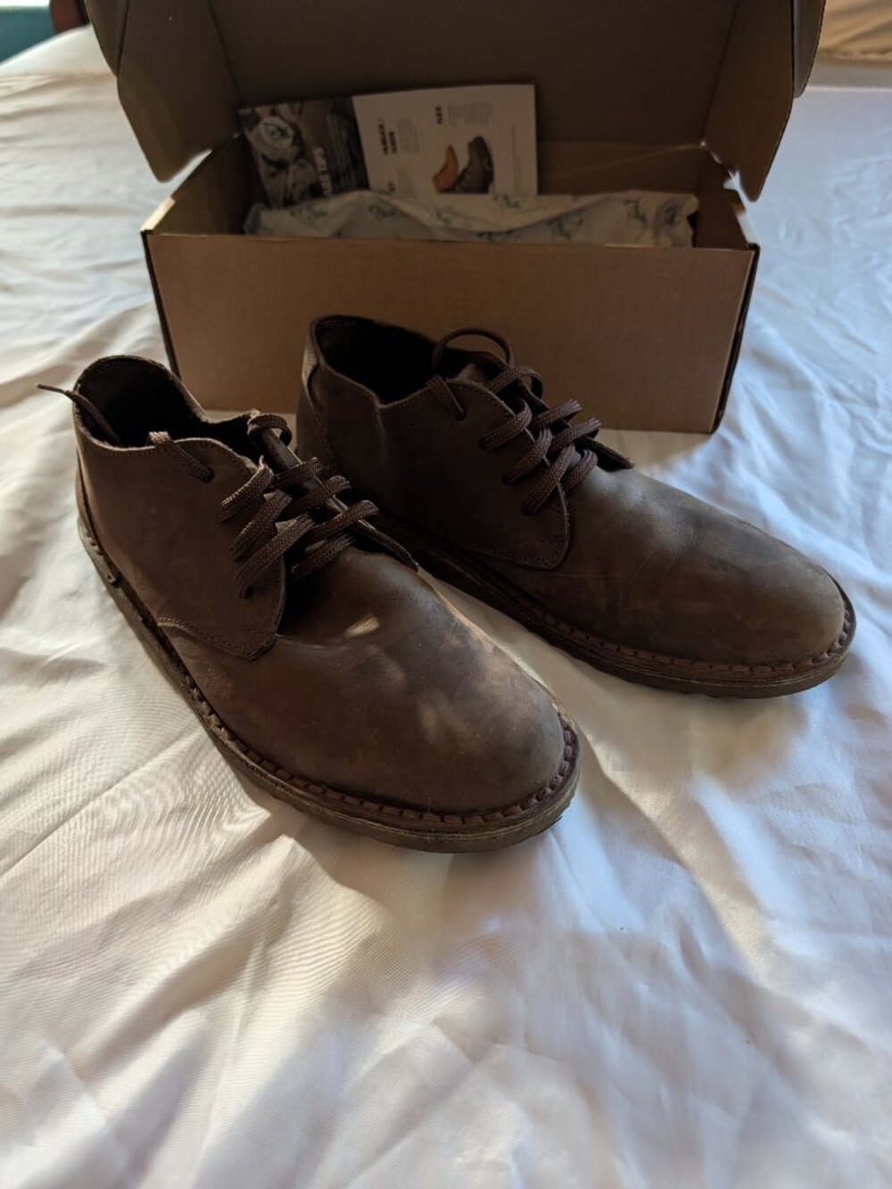 Jim Green Men's size 12.5 brown Shoellie shoes